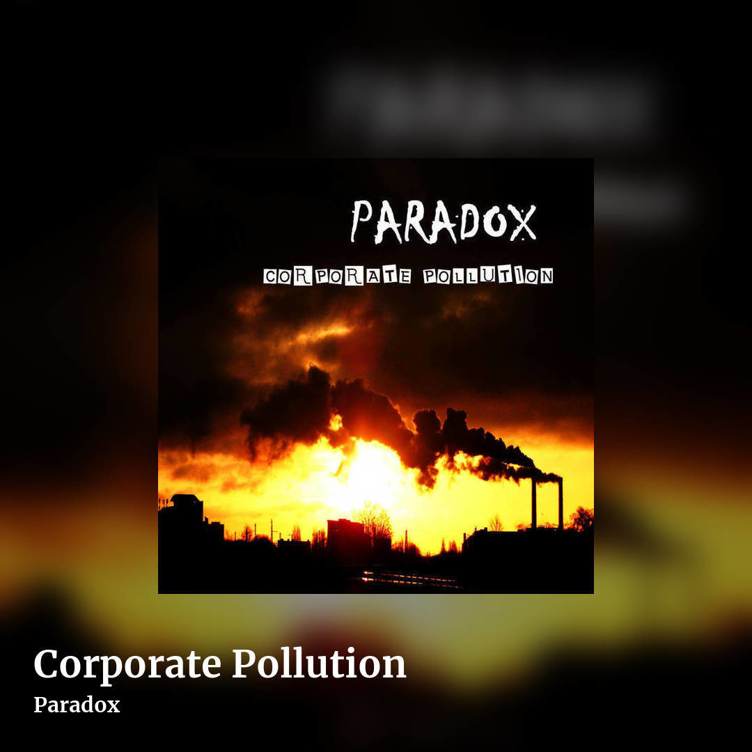 Corporate Pollution by Paradox, square clean share image